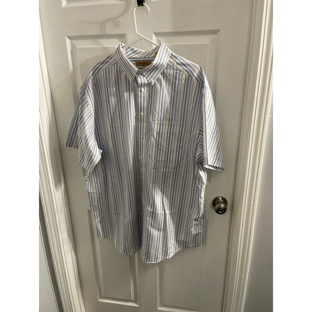 Roundtree & Yorke Gold Label Short Sleeve Shirt Size 2XT
